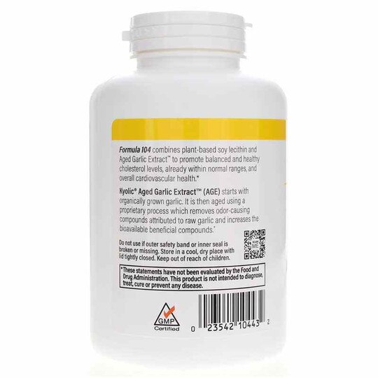 Kyolic Formula 104 Lecithin Cholesterol, KYO